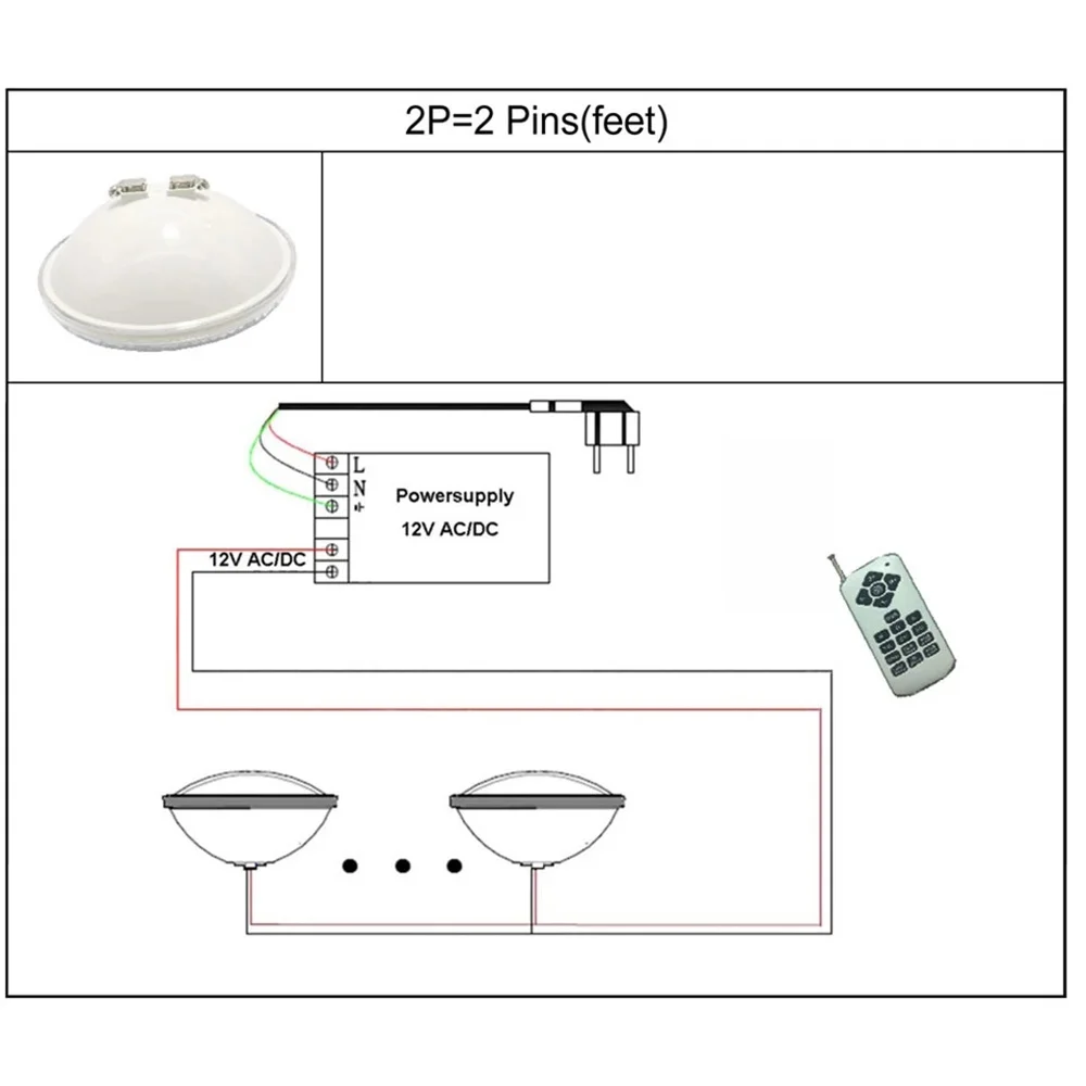 Lampu Bawah Air LED 18W 6W 9W  - Xy Spa & Wellness George Town ulasan dan harga