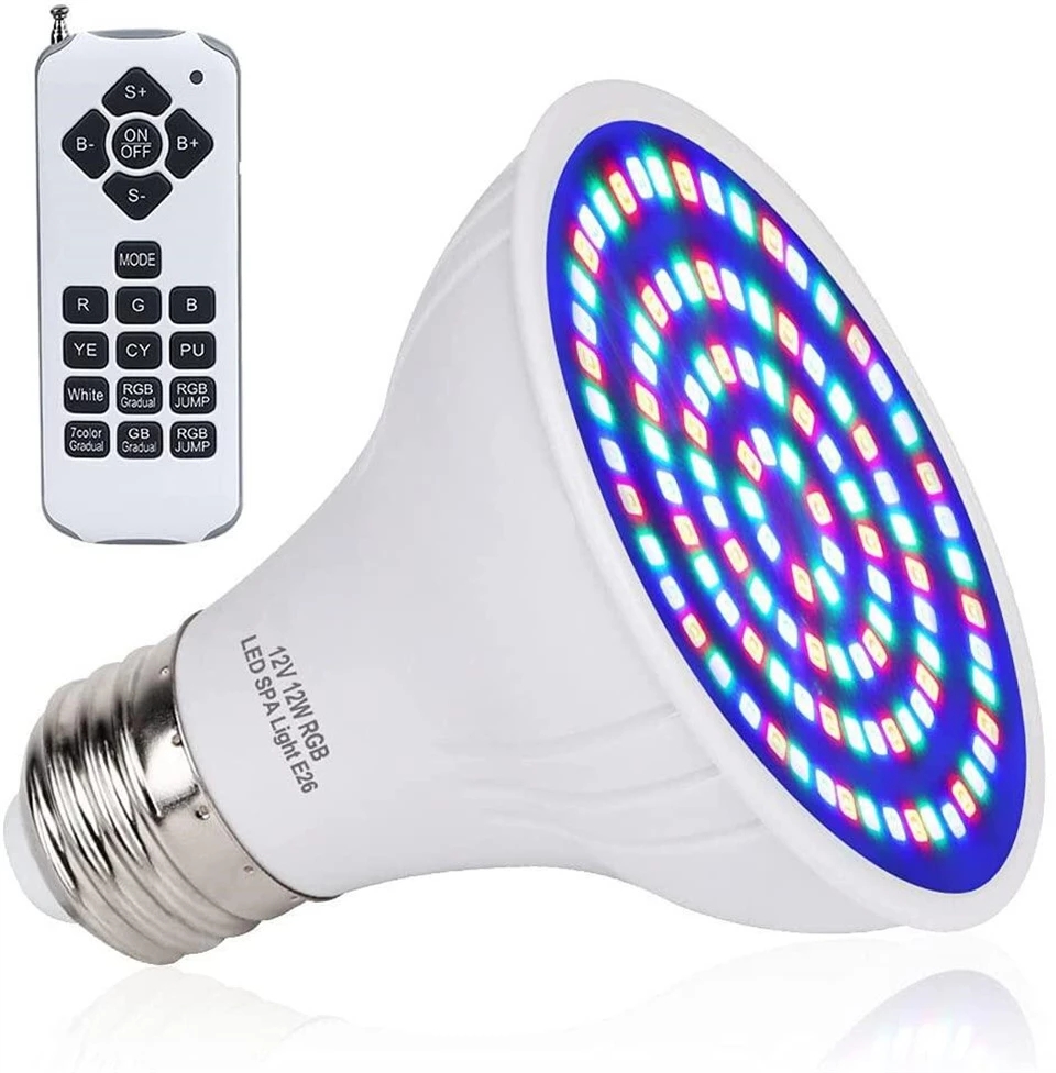 Lampu Kolam Renang LED RGB E27 - Xy Spa & Wellness George Town ulasan dan harga