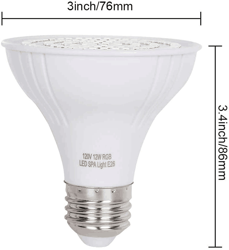 Lampu Kolam Renang LED RGB E27 - Xy Spa & Wellness George Town ulasan dan harga