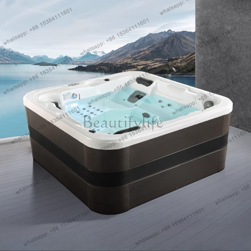 Kolam Spa Jacuzzi Luar Ruangan - Villa Wellness Spa ulasan dan harga